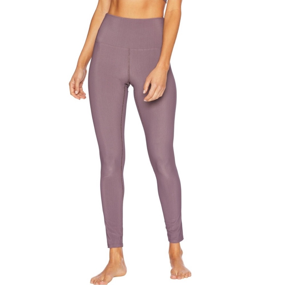 Beach Riot - Ribbed Ayla Leggings Purple Haze Size Small